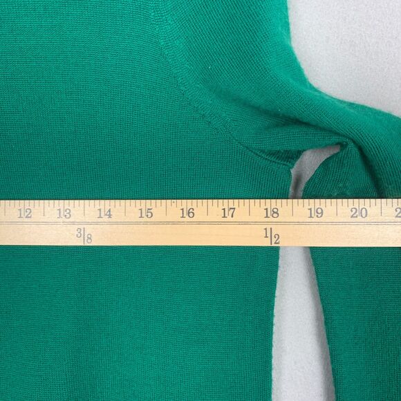 Boden Women’s Size 6 Emerald Green 100% Merino Wool Turtleneck Sweater Classic - Picture 6 of 8